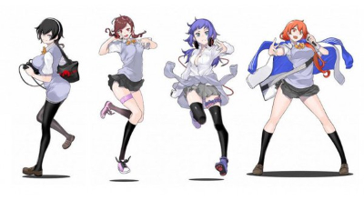 Kotodama Shoujo the Animation: Microphone Soul Spinners